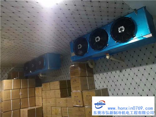 深圳拆裝冷庫完工交付,邊試機(jī)邊進(jìn)貨